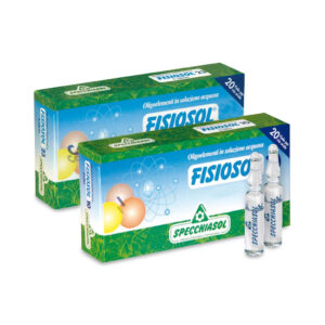 Fisiosol 10 (Yodo); – 20 viales/ 2 ml.