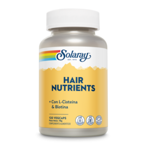 HAIR NUTRIENTES 60/120 VCAPS SOLARAY