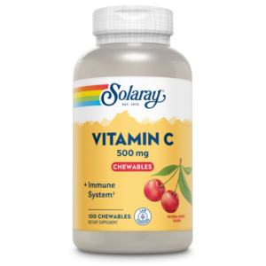 Vitamina C 500 mg – 100 comp mast CEREZA SOLARAY