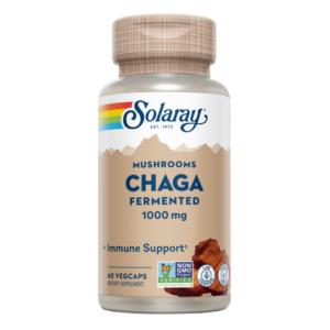 Chaga Fermented Mushroom 60 VegCaps. solaray