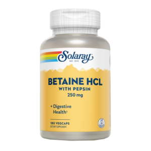 Betaine HCI W/Pepsin 250 Mg-…