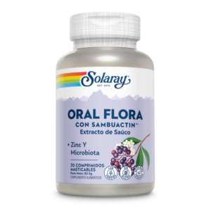 Oral Flora Con Sambuactin(™) 30 Comp. Masticables. Solaray