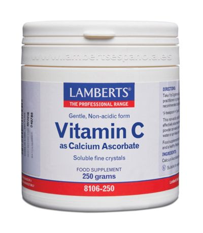 Vitamina C 1000mg (Ascorbato Calcio) 250g Lamberts