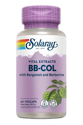 BB - Col (Bergamoto y Berberina) 60 Vcaps Solaray