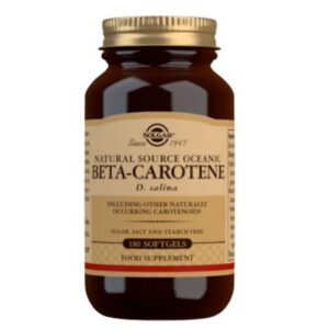 Betacaroteno Oceánico 7Mg 180caps Solgar