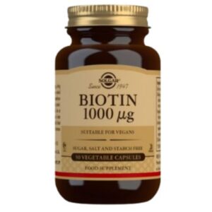 Biotina 1000mcg 50caps Solgar