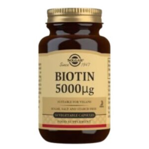 Biotina 5000mcg 100caps Solgar