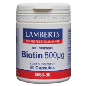 Biotina 500Mg 90caps Lamberts