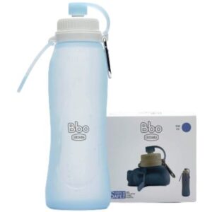 Botella Bbo Plegable Azul 1ud Irisana