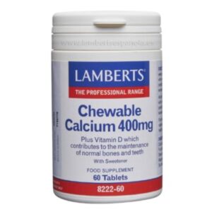 Calcio Masticable 400Mg 60co…