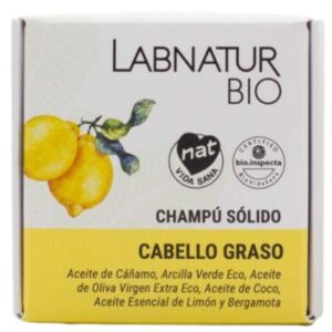 Champu Solido Graso Bio 75ml Labnatur