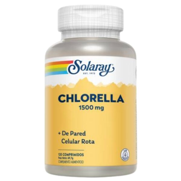 Chlorella Vegano 120comp Solaray