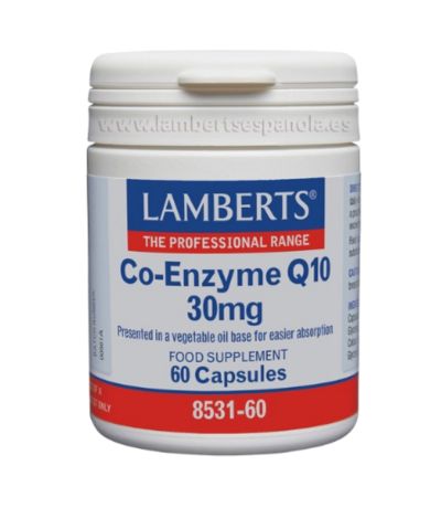 Coenzima Q10 30Mg 60caps Lamberts