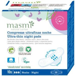 Compresa Ultrafina Noche Algodon 1caja Masmi