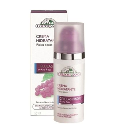 Crema Facial Hidratante piel Seca Celulas Madre 50ml Corpore Sano
