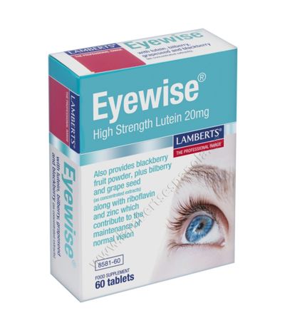 Eyewise 20Mg 60comp Lamberts