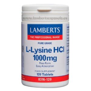 L-Lisina 1000Mg 120comp Lamb…