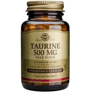L-Taurina 500mg 50 Caps Solgar