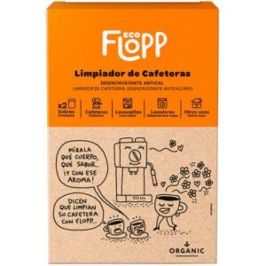 Limpiador Cafeteras Organic 2 Sobres Eco Flopp