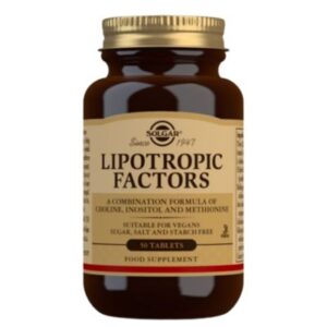 Factores Lipotrópicos 50 Tabl Solgar