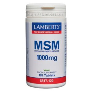 MSM 1000Mg Vegan 120caps Lam…