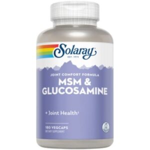 MSM Glucosamina 180vegcaps Solaray