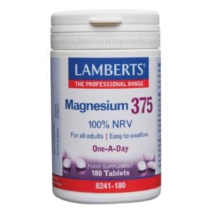 Magnesio 375Mg 180comp Lambe…