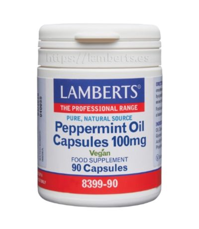 Menta Aceite 1000Mg 90caps Lamberts