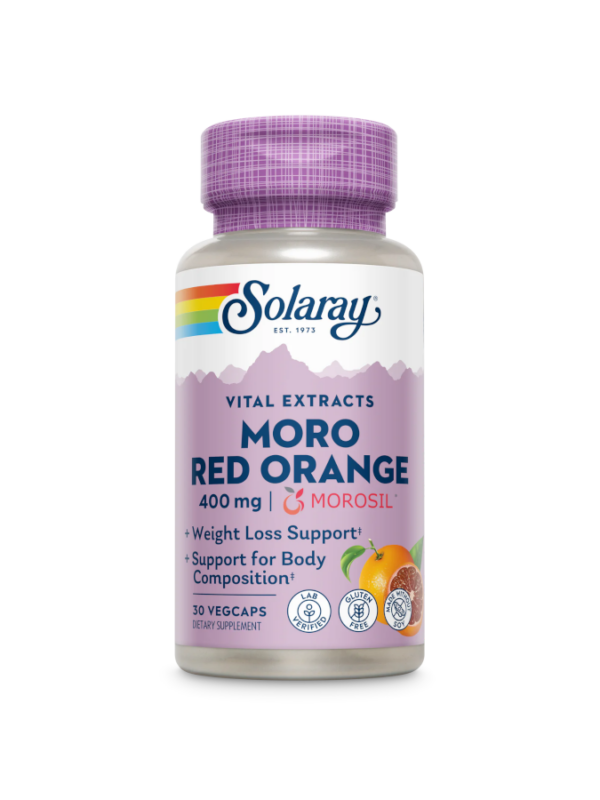 Moro Red Orange Extract Morosil 30 caps Solaray