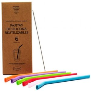 Pajitas de Silicona Reutiliz…