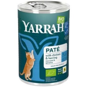 Pate de Pescado para Gatos Lata Bio 400g Yarrah