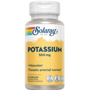 Potasio 500mg 60vegcaps Sola…