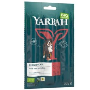 Sticks Masticables para Perro Bio 3x11g Yarrah