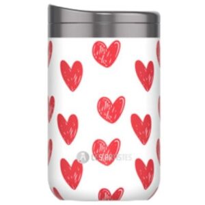 Taza Térmica Corazones 350ml Les Artistes