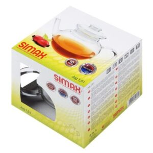 Tetera de Vidrio 1L 1ud Ecodis