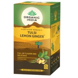 Tulsi Lemon Ginger 25inf Org…
