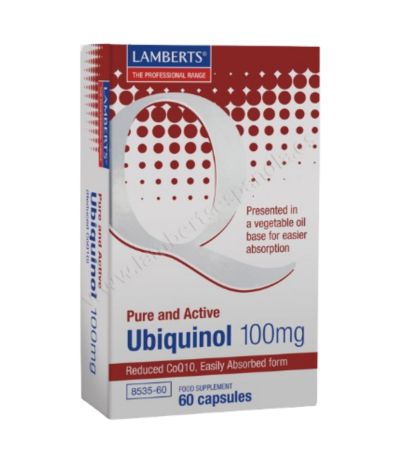 Ubiquinol 100Mg 60caps Lamberts