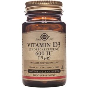Vitamina-D3 600Ui 60caps Sol…