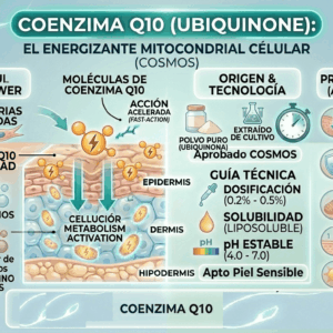 Coenzima Q10 en polvo 5/10/25 gr