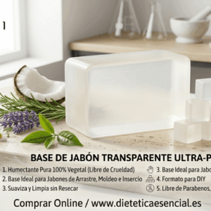 Jabon Base Glicerina Transparente 1kg