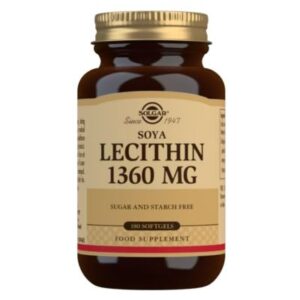 Lecitina Soja 1360mg 180soft…