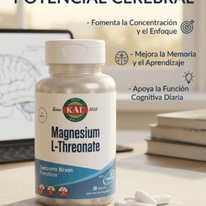 Magnesio L-Threonato 60 comp…