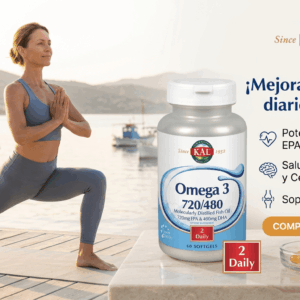 Omega 3 720/480 mg 60 Perlas…