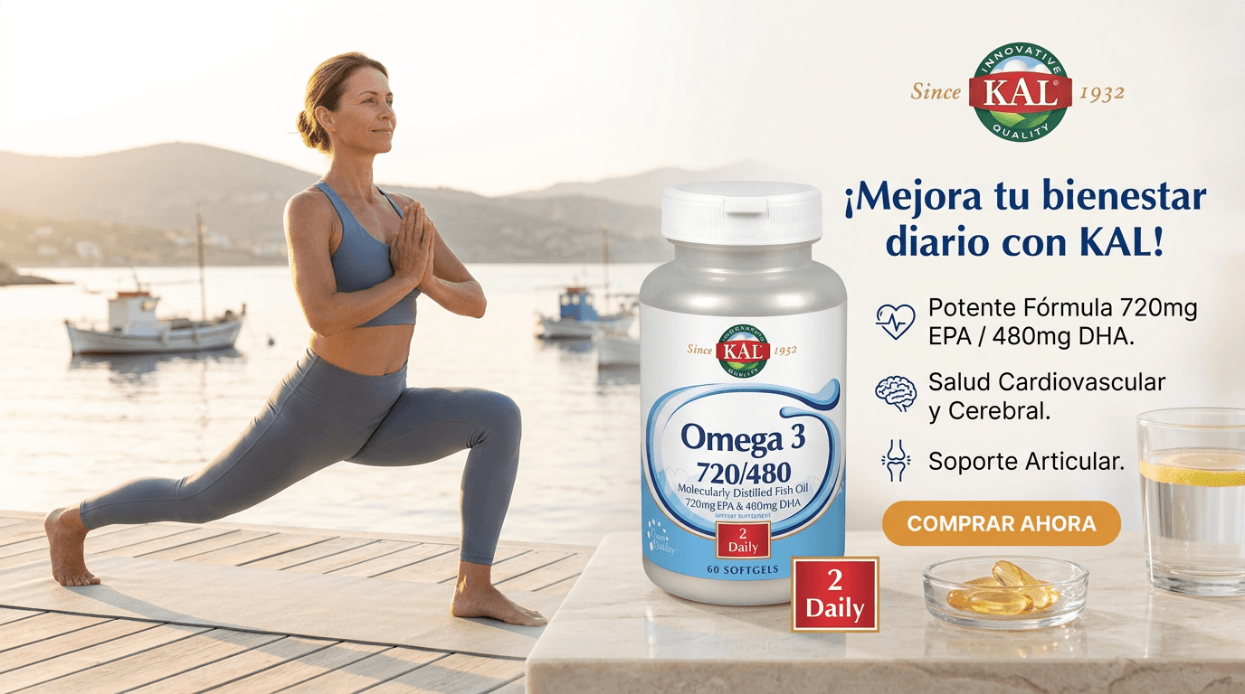Omega 3 720/480 mg 60 Perlas Kal