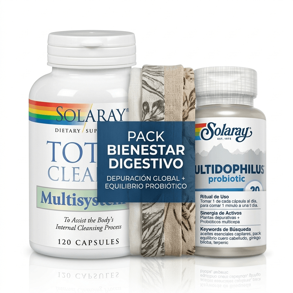 Pack Bienestar Digestivo y Detox (Dúo Solaray)