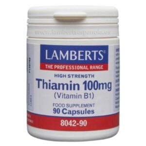 Tiamina 100Mg 90caps Lamberts